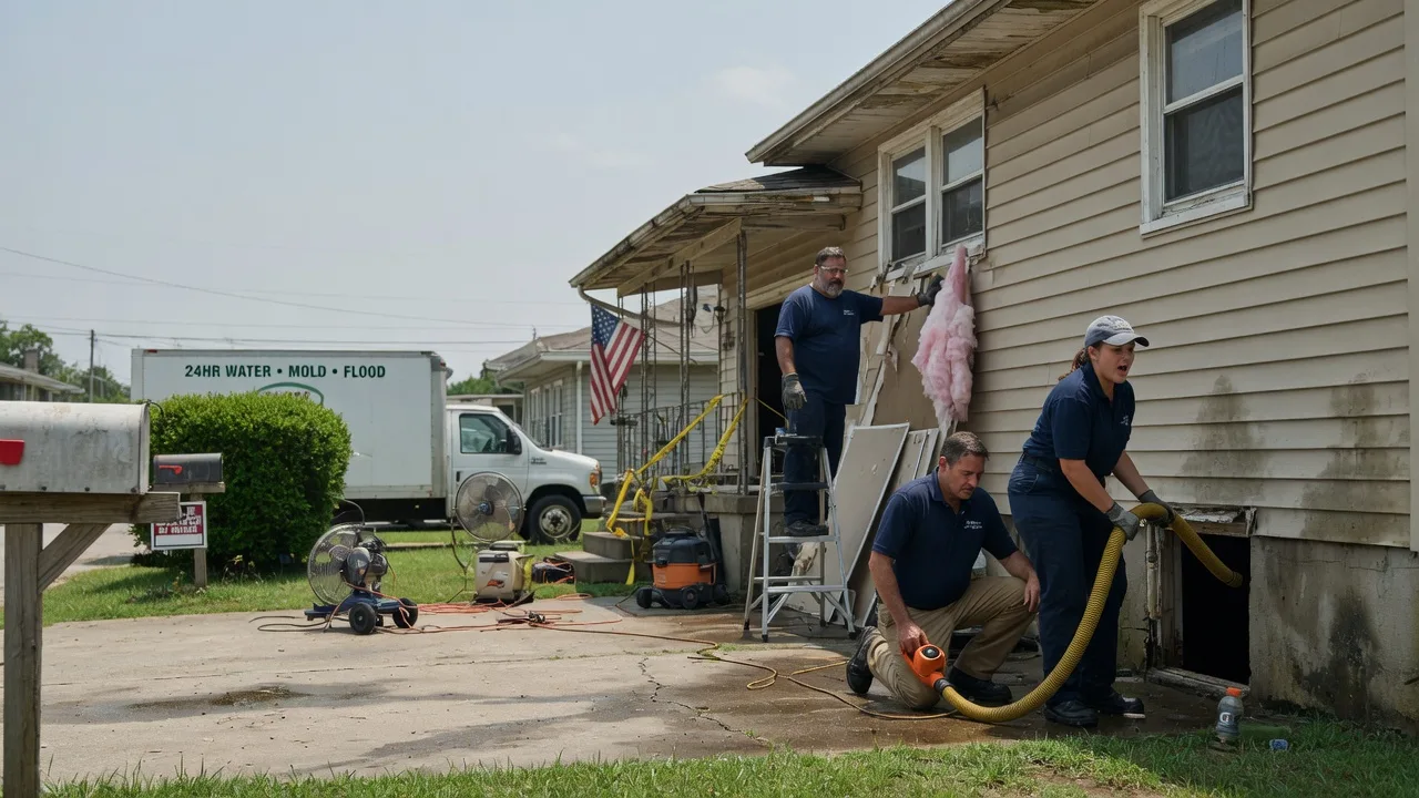 Water Damage Repair in Berryton, KS near me